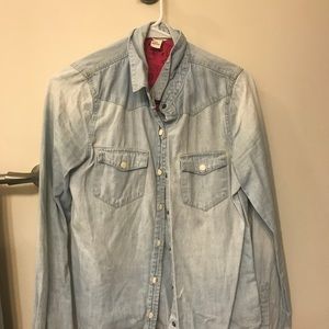 Chambray button down